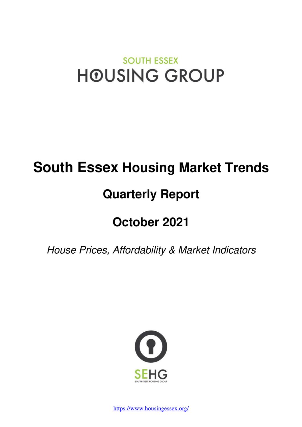 South Essex Housing Market Trends Report October 2021