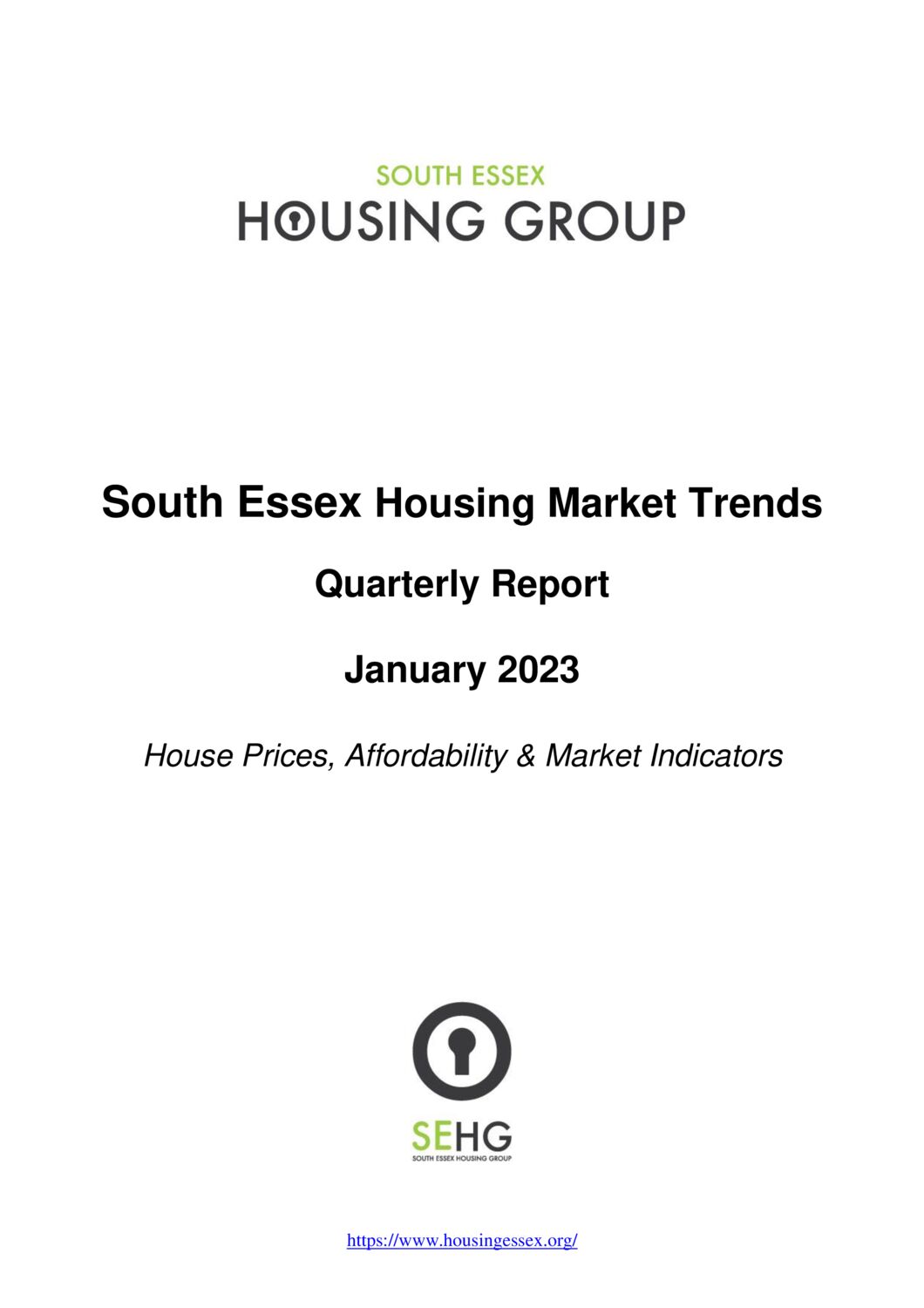 South Essex Housing Market Trends Report January 2023