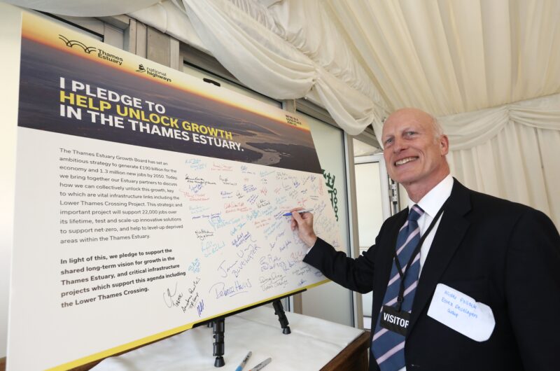 Essex Developers Group sign pledge to unlock growth in the Thames Estuary at Parliamentary Reception