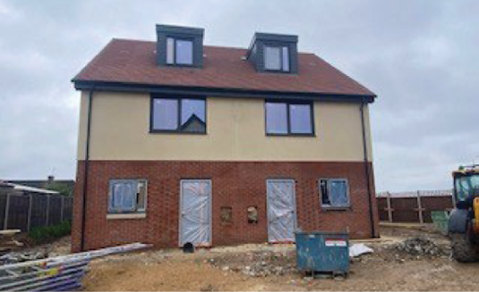 Thurrock Council redevelops derelict property in Chadwell St Mary into affordable homes.