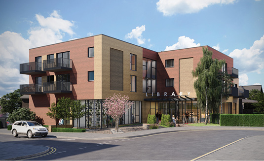 Shenfield Library to deliver 9 apartments