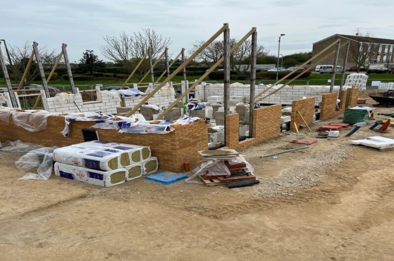 Southend City Council is underway with construction with a Council housing scheme in Shoeburyness.